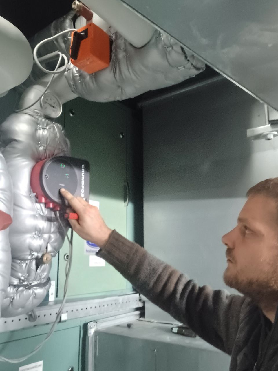 Jaap Vreugdenhil, servicemonteur Meraks